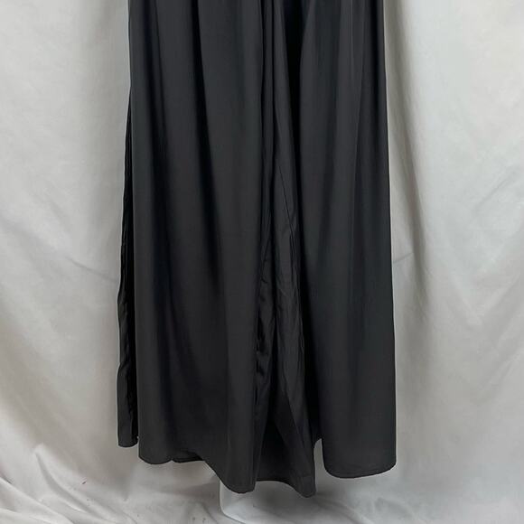 Sweet Sinammon Pewter Gray Wide Leg Party Event Pants NWOT Size M - Picture 4 of 12